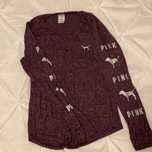 Pink pajama shirt